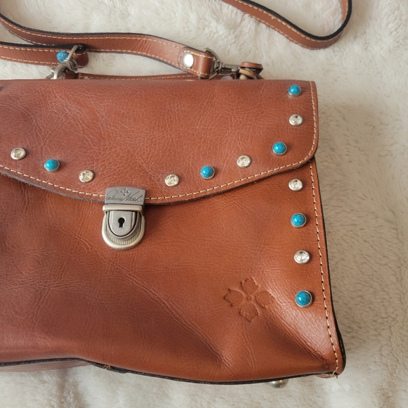 Patricia Nash Diamond Studded Leather Purse - Picture 13 of 13